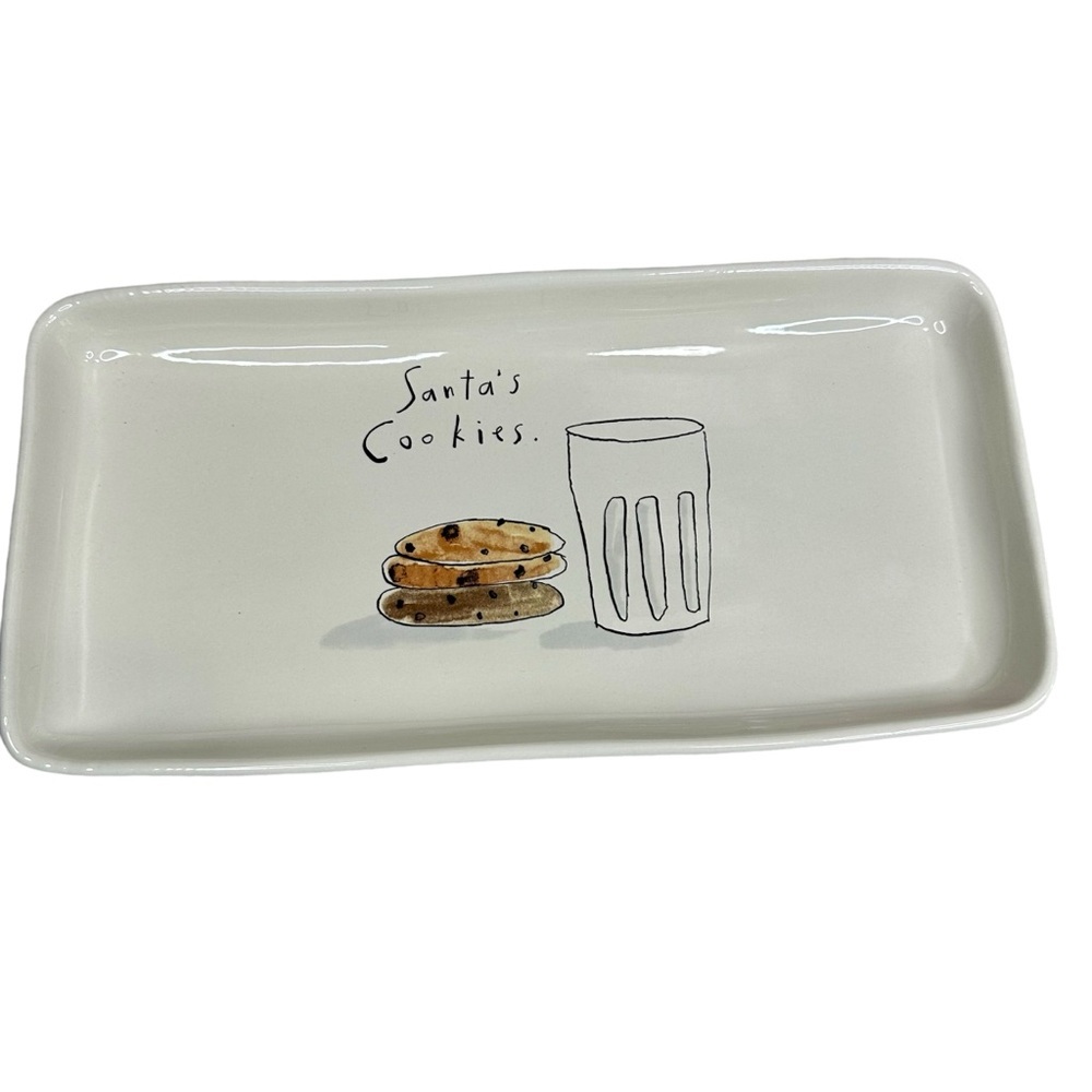 MAGENTA Exclusive Santa’s Cookies Christmas Holiday Platter Serving Tray